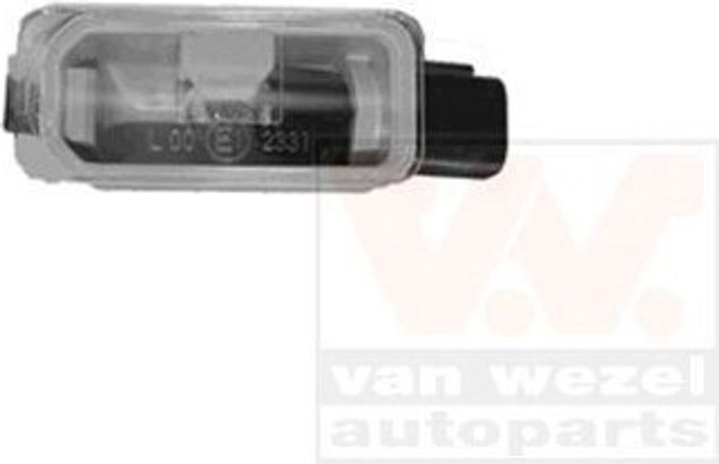 VAN WEZEL 1881920 Kennzeichenbeleuchtung für FORD MONDEO IV Produktbild 