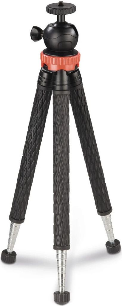 Hama Traveller Pro, 3 noha/nohy, Černá, Červená, 105 cm, Obrázek produktu 