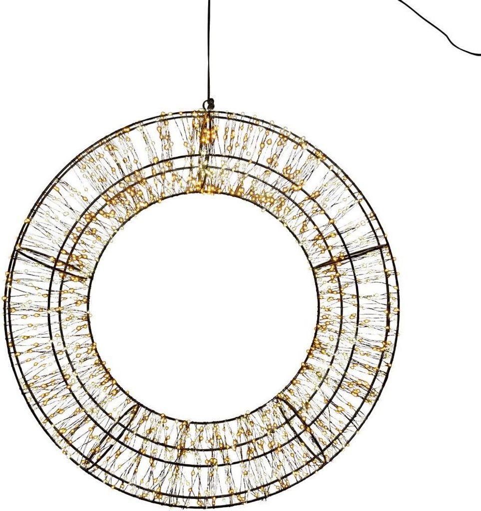 Krans metaal 1400l 48x10 cm luxury Anna's Collection Productafbeelding 