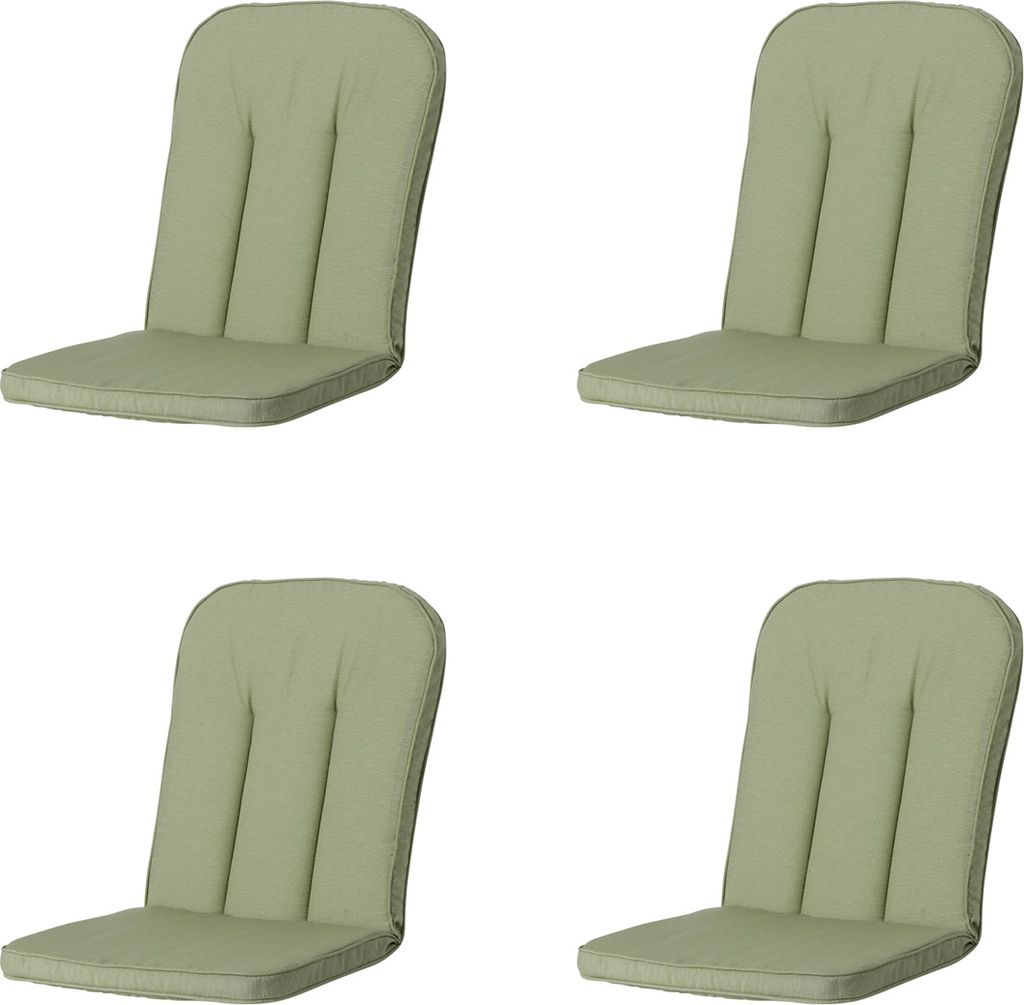 Madison - Gartenkissen Carlo / Calvia Panama Salbei - Ca. 100x48 cm - 4er-Set