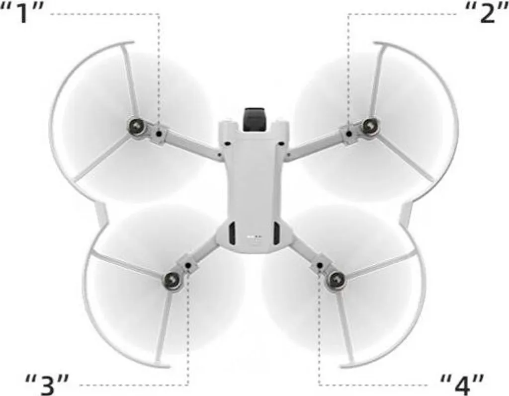 Protection d'hélice pour DJI Mini 3 Pro - Set de 4 pièces robustes - 8