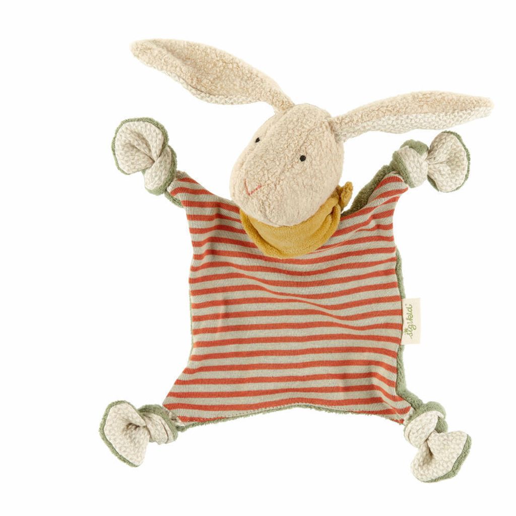 Sigikid Schnuffeltuch Hase Green bunt 28 cm