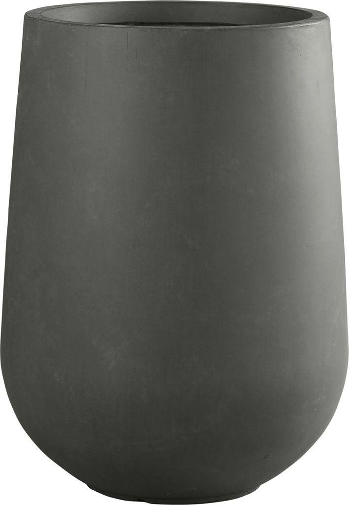 Dehner Blumenkübel Pflanztopf Curved, mit Bodenloch, Ø Produktbild 
