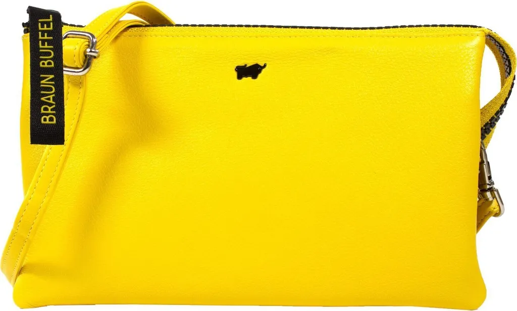 Sac bandoulière Braun Büffel Capri Jaune - Fini les sacs lourds en cuir