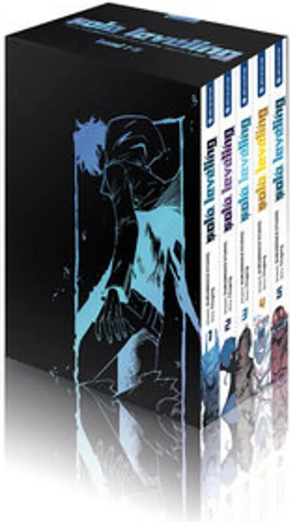 Coffret Manga Solo Leveling Vol 1-5 avec Fourreau de Rangement Rigide