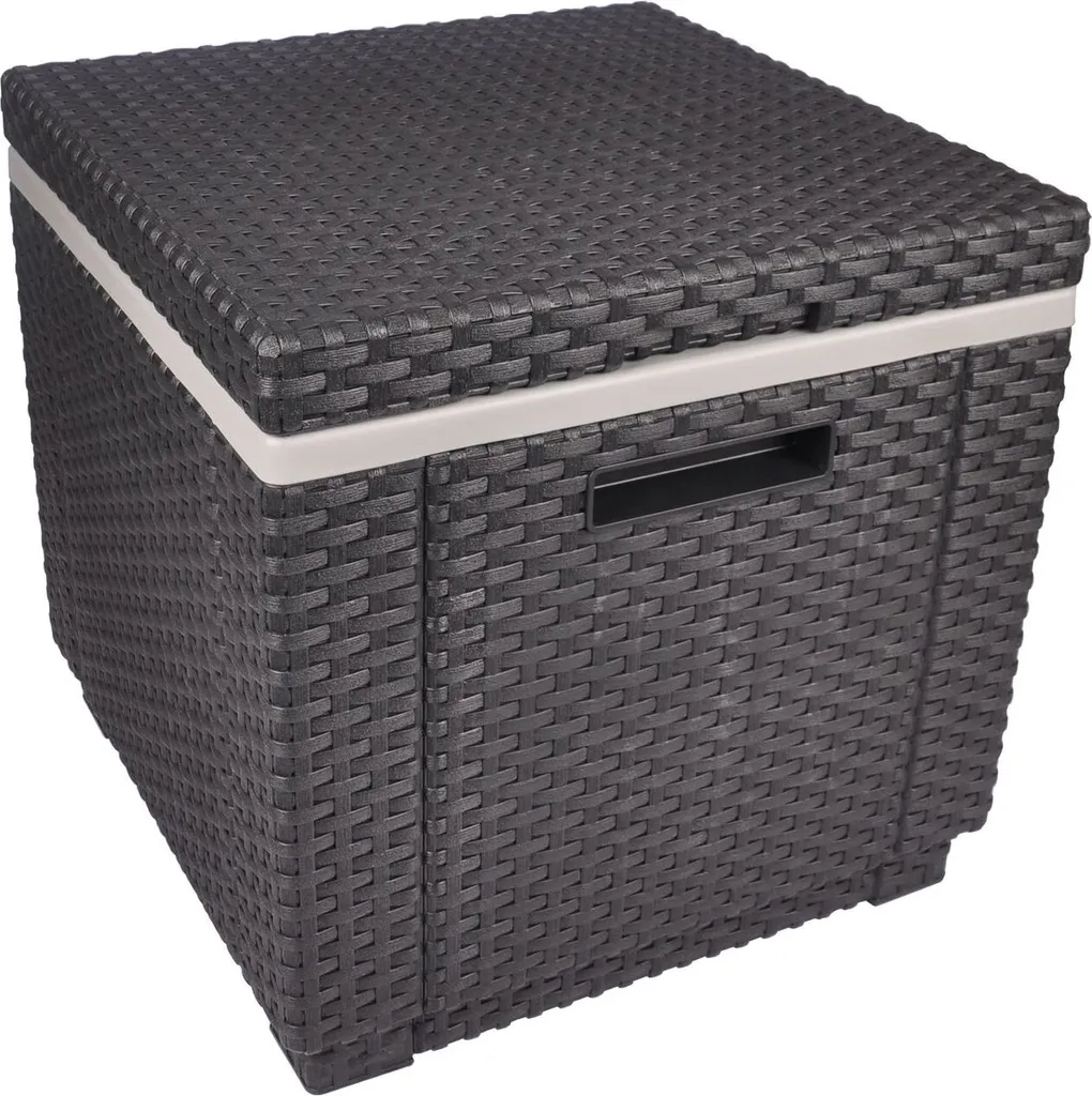 Sgabello Allibert Ice Cube con cool box, colore: grafite - 23