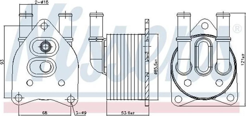 Échangeur d'huile pour Citroën C3 1.2 THP 110/130 ch - Qualité Origine - 2