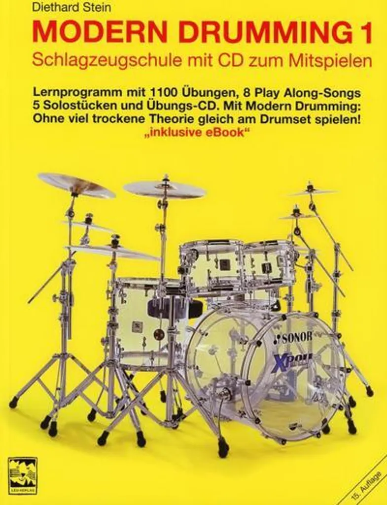 Méthode de Batterie Modern Drumming 1 : Cours Rythmique Complet Solo