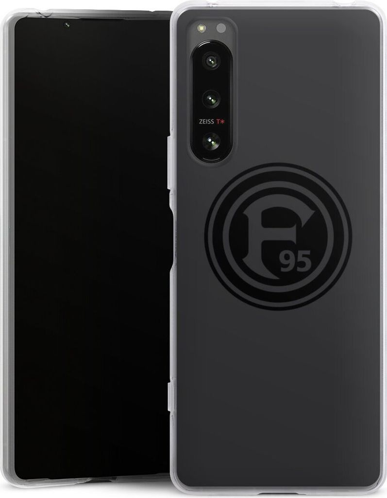 DeinDesign Handyhülle für Sony Xperia 5 IV Silikon Hülle Case Smartphone Schutzhülle F95 Fortuna Düsseldorf Logo