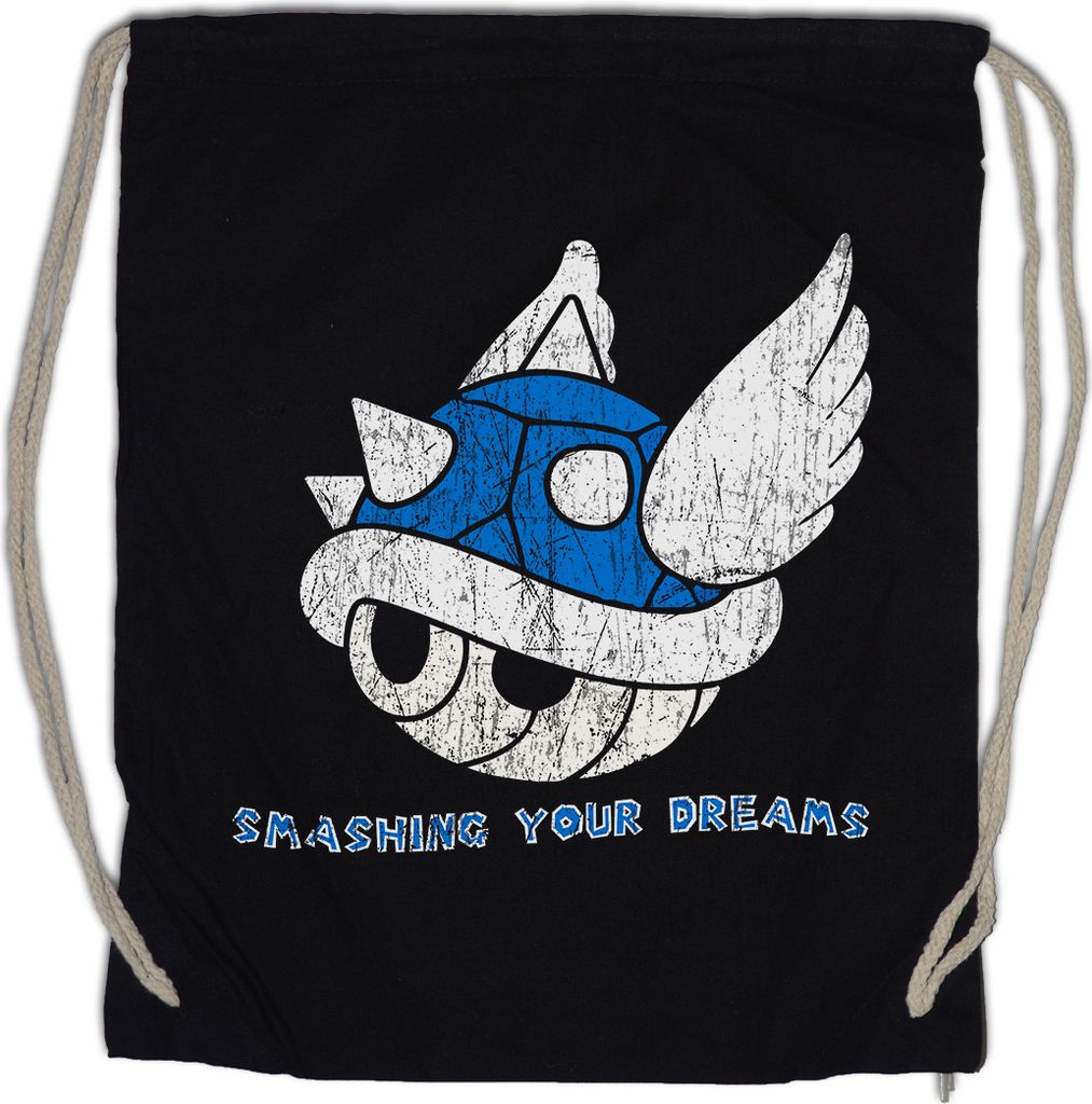 Urban Backwoods Smashing Your Dreams, Turnbeutel, Farbe: Schwarz
