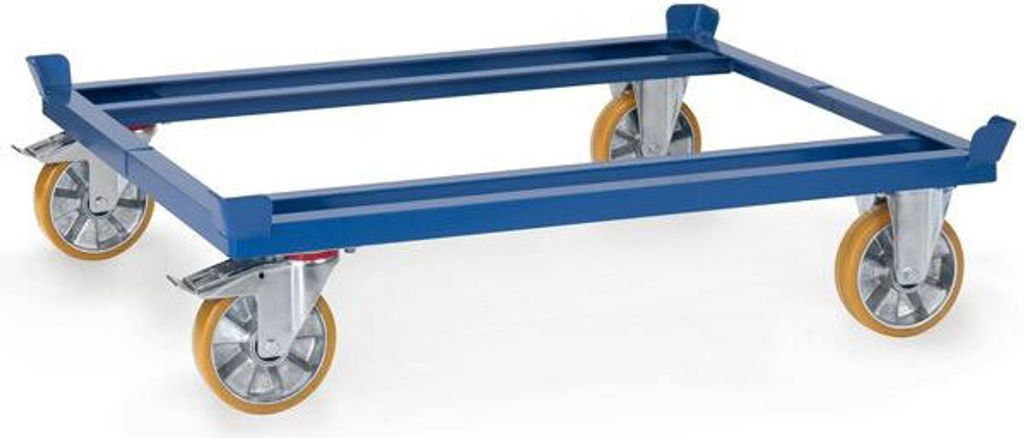 Fetra Paletten-Fahrgestell - Gitterboxen und Flachpaletten 800 x 600 mm, 22849