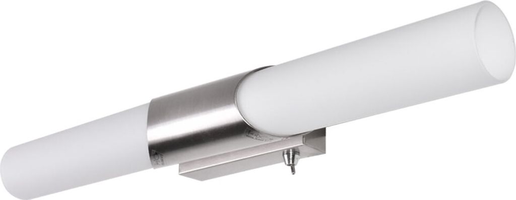 Applique da bagno Brilon 2x40W E14 IP20 nichel opaco Immagine del prodotto 