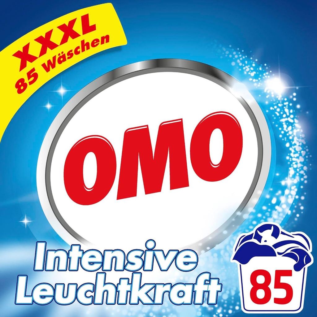 Omo Waschpulver XXXL Vollwaschmittel für intensive Produktbild 
