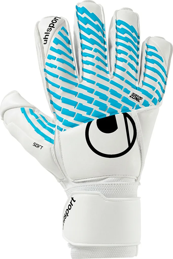 Uhlsport FM Cybertec Soft Flex Frame Gants de Gardien Blanc Noir Taille 9