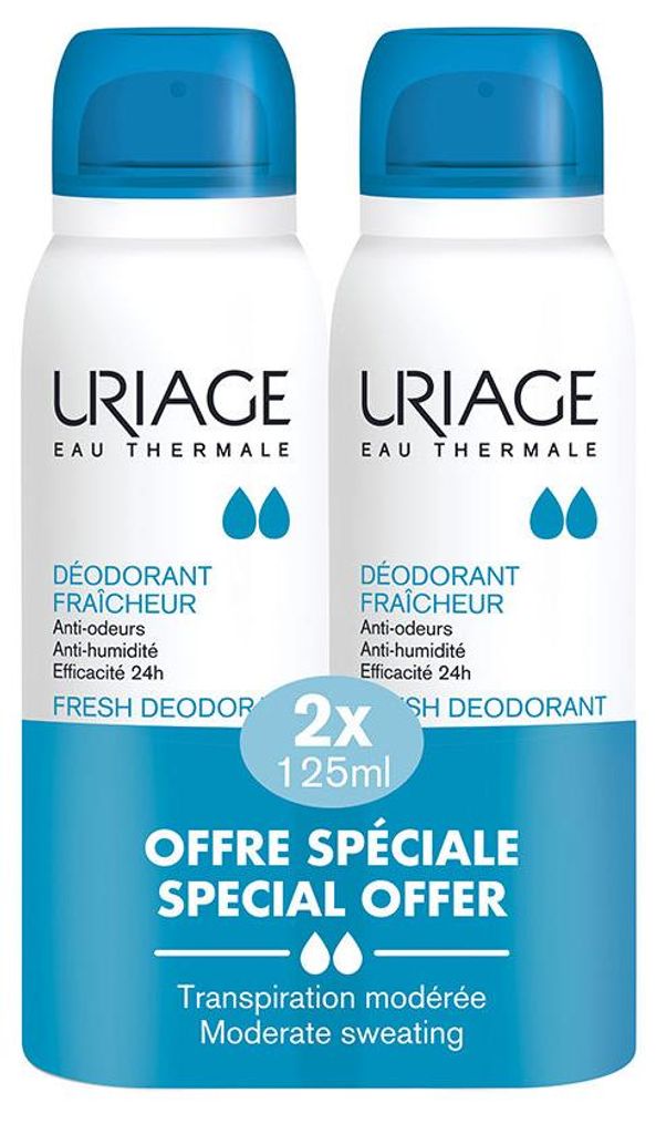 URIAGE Deodorant ve spreji 125 ml - balen 2 ks Obrázek produktu 