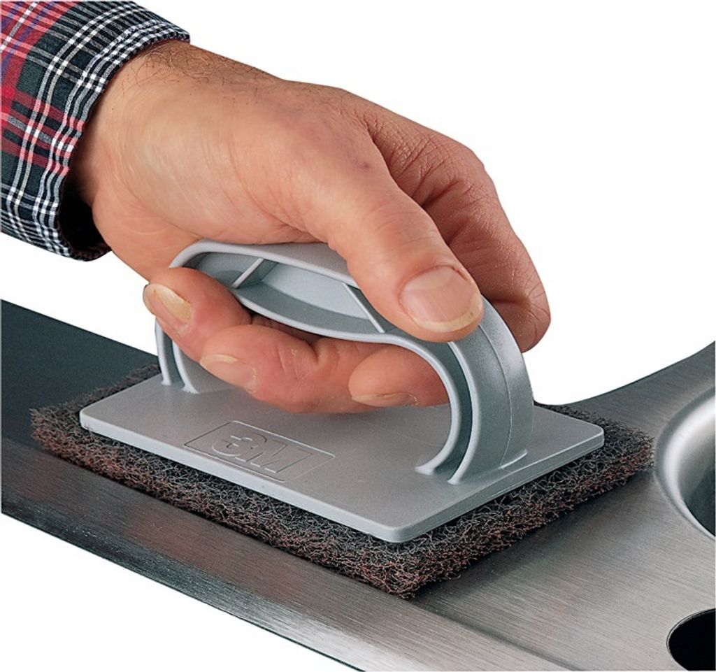 Handblock Scotch Brite PH-AC L120xB80mm hellgrau 7100134185