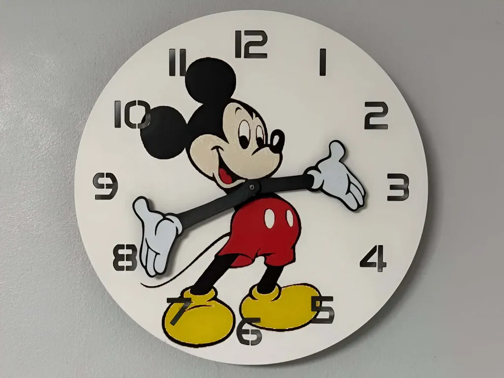 Mickey Mouse Edition FB Miroir pour Chambre Bébé Grand Format Ø 245mm