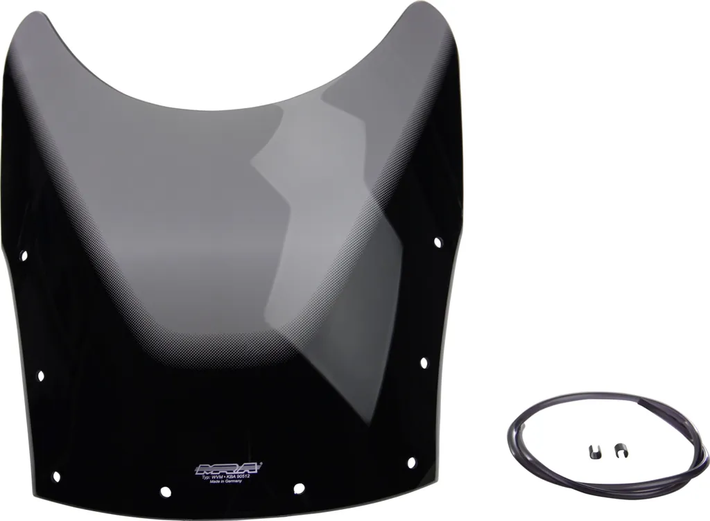 Bulle MRA Spoiler S gris fumé haute résistance pour Kawasaki GPZ 1000