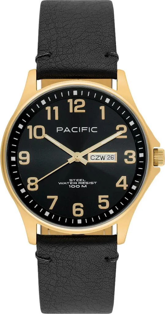 Pacific PC00949 Orologio Analogico Uomo Nero - Accessorio di Lusso
