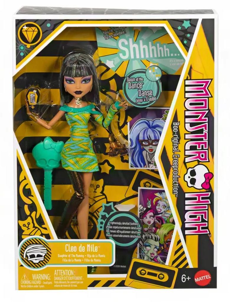 Monster High JKM47, Módní panenka, Ženy, 6 rok/roky, Obrázek produktu 