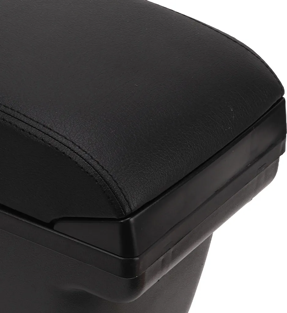 Boîte de console centrale avant noire pour Juke avec port mémoire USB