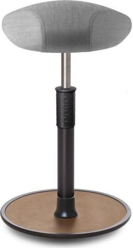 Sitz- Stehhocker Free Tall Triangel kvadrat Remix Hellgrau Produktbild 