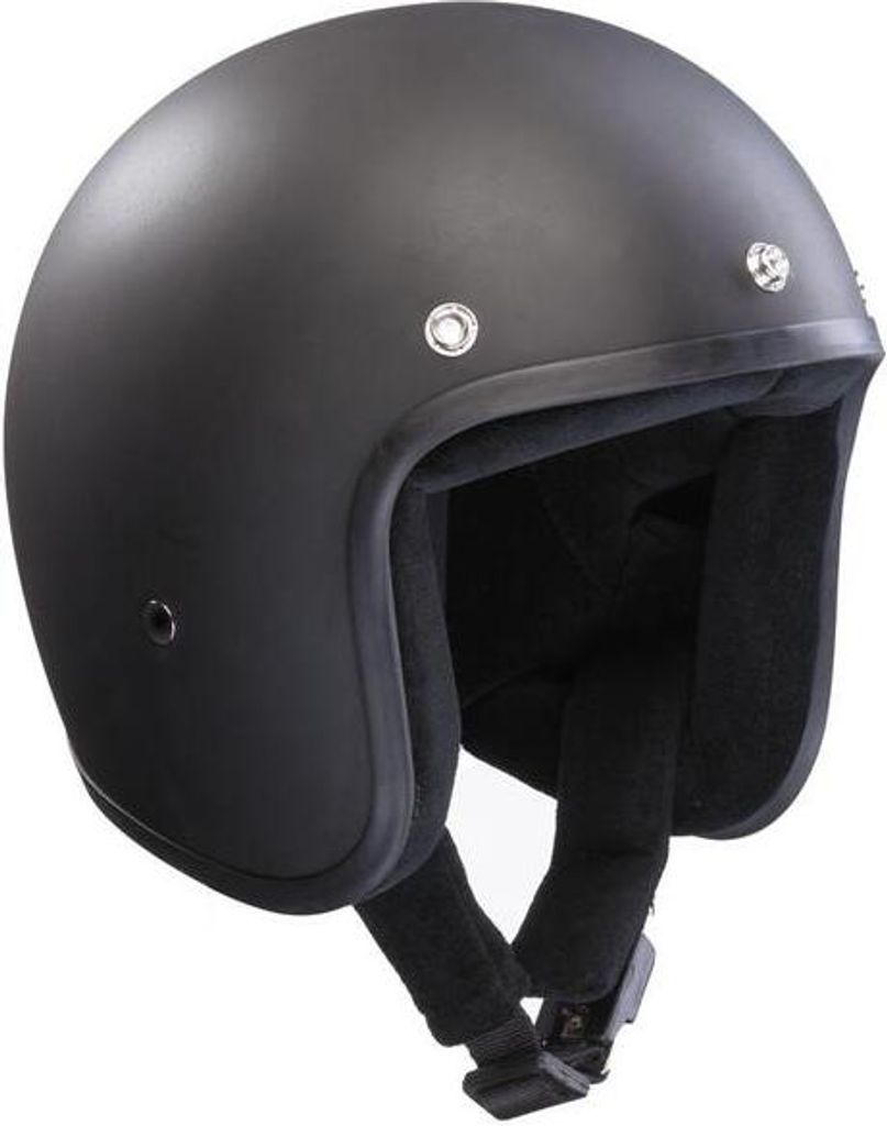 Bandit Jet Schwarz Matt Jethelm, schwarz matt, S  (55/56) Produktbild 