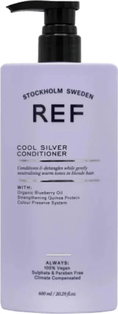 Anti-Jaune REF Cool Silver Conditioner 600ml - Cheveux Blonds Froids - 2