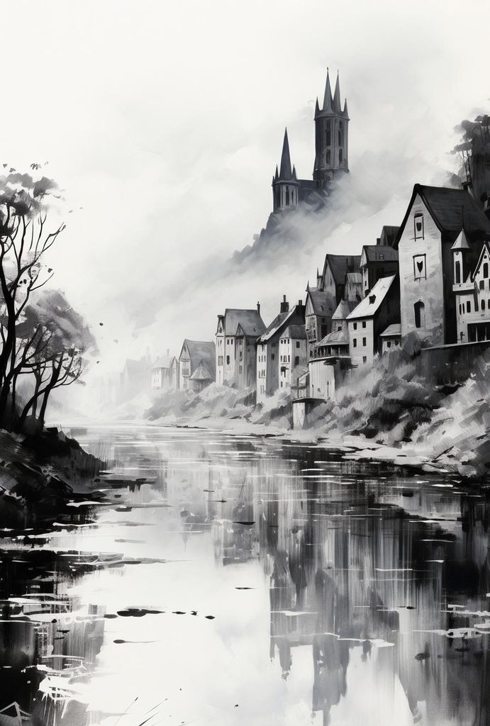 Plakat 67,5x100cm Nebelreflex