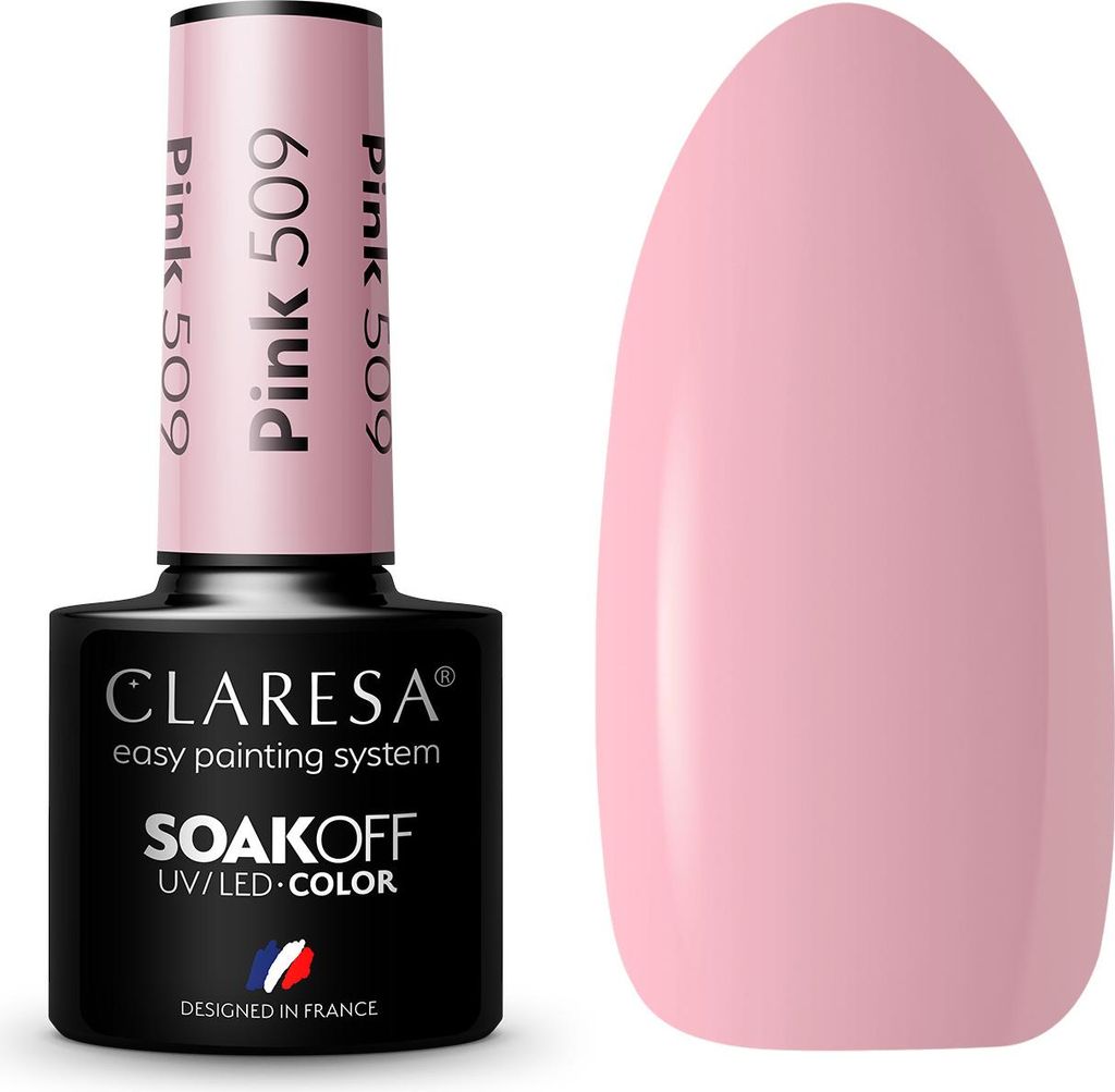 Claresa Vernice ibrida UV/LED rosa 509, 5 g Immagine del prodotto 