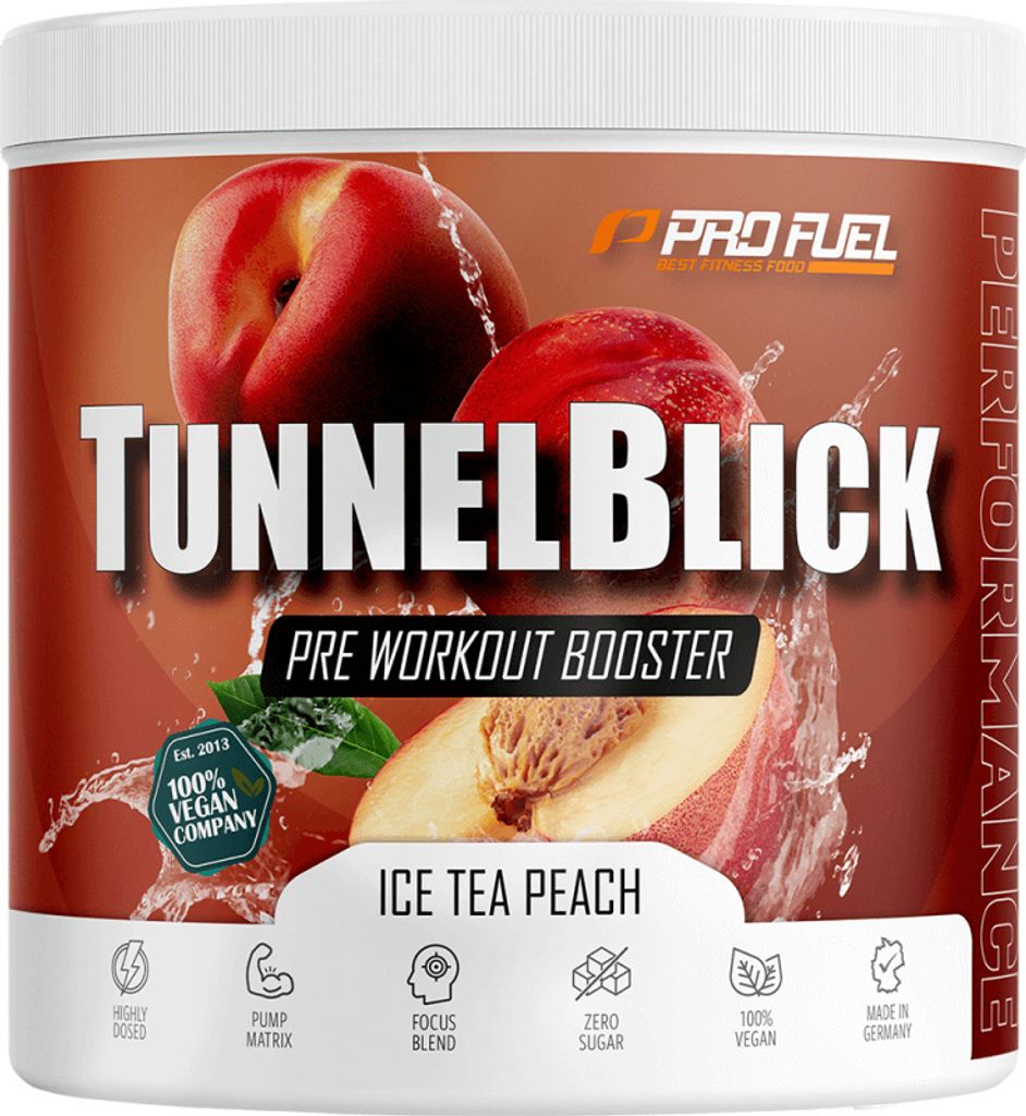 ProFuel Tunnelblick (20 Serv) Ice Tea Peach - Pre-Workout - Pre-Workout Booster