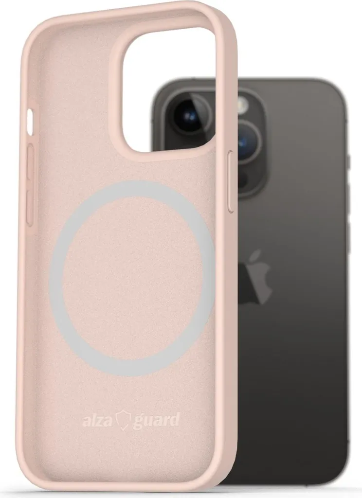 Coque Antichoc iPhone 14 Pro AlzaGuard MagSafe Rose : Adieu les Rayures