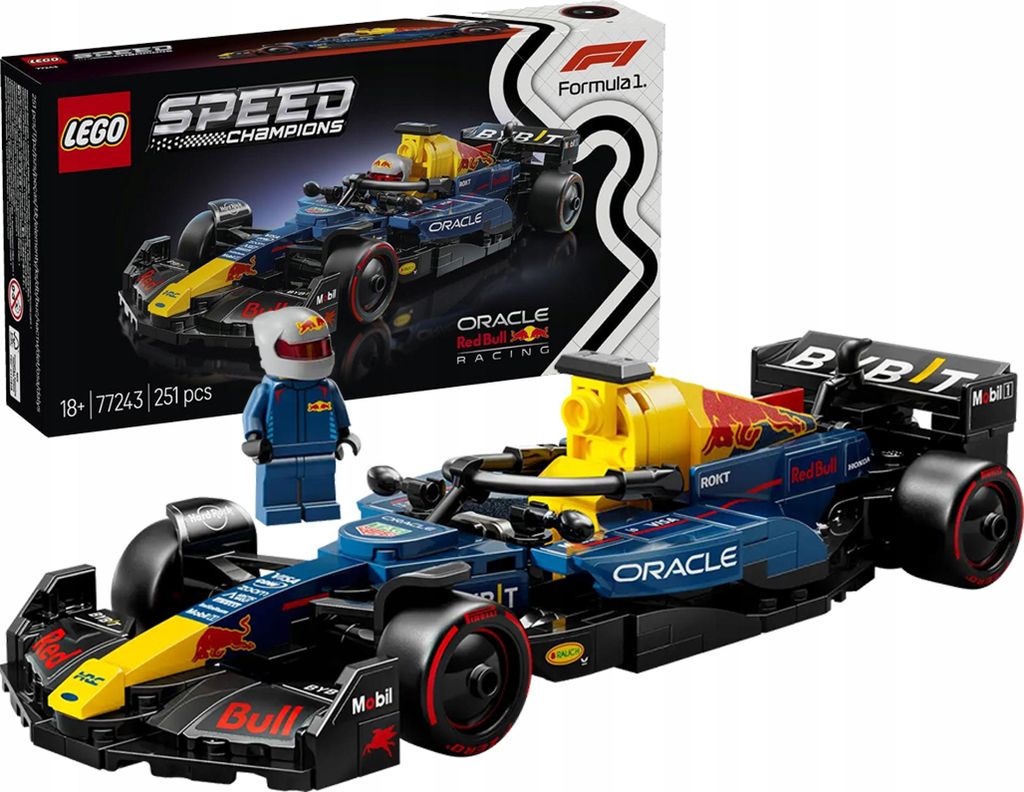 Formule 1-raceauto Oracle Red Bull Racing RB20 Productafbeelding 