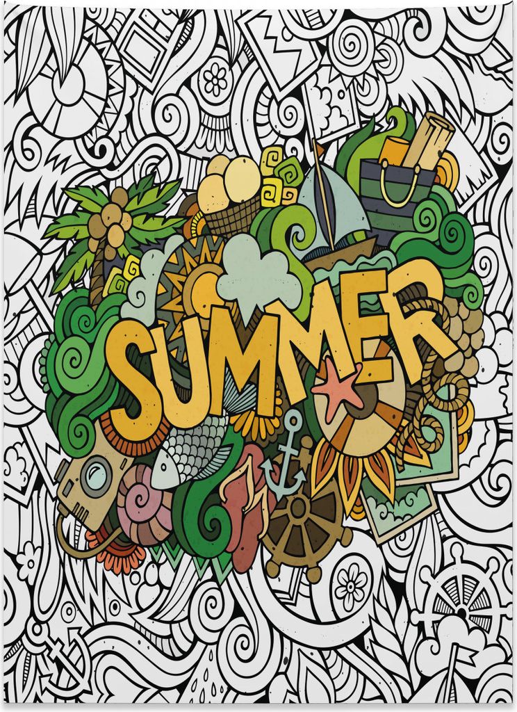 Abakuhaus Bunt Wandteppich, Sommer Tropischer Marine aus Weiches Mikrofaser Stoff Kein Verblassen Klare Farben Waschbar, 110 x 150 cm, Mehrfarbig