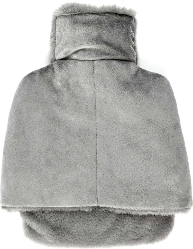 VP Santé, Wärmflasche Kuscheltier Fußwärmer 2 Liter, Grau