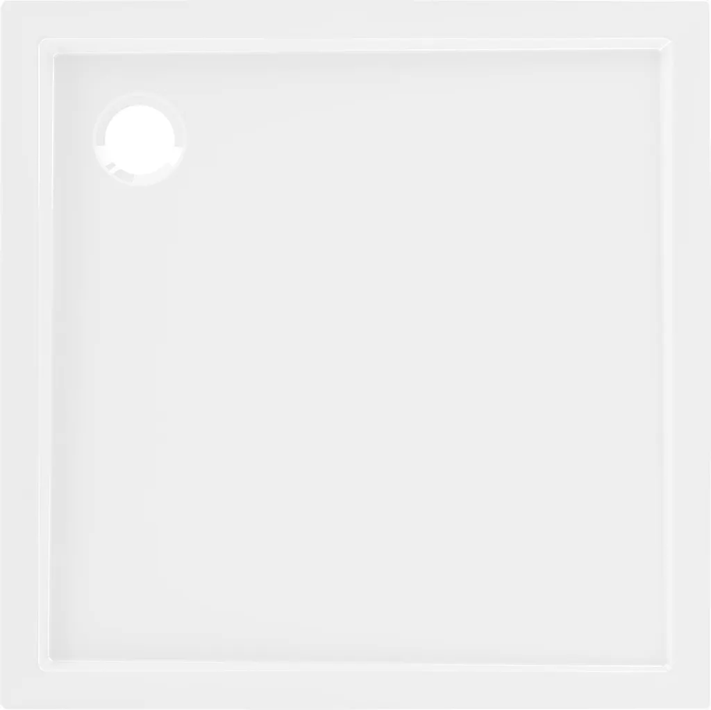 Mexen Flow Piatto Doccia 90x90 Slim Bianco Lucido - Prezzo e Qualità - 5