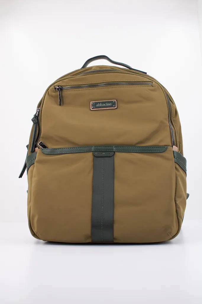 Sac à dos Abbacino 173164 vert : l'élégance urbaine pour femme active