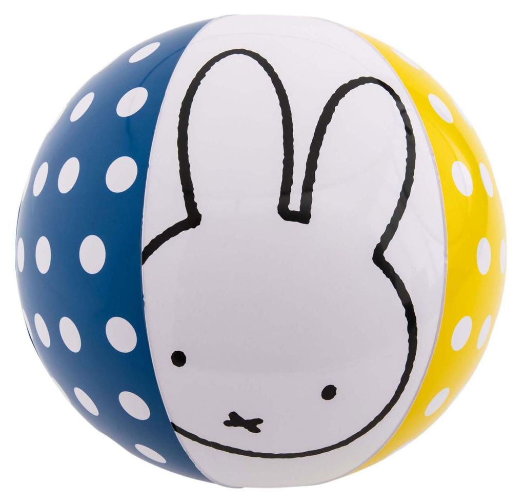 Rubo Toys Ballon de plage Miffy 35 cm, 35 cm, garçon/fille, Image du produit 