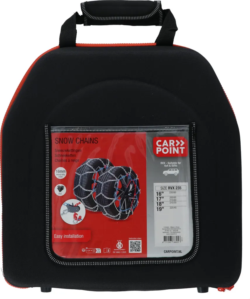 Carpoint RVX-235 Catene Neve 16mm SUV Camper | Miglior Prezzo Online
