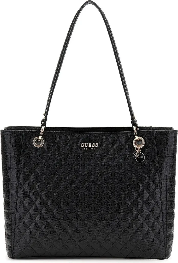 Organisez vos Affaires avec Style : Sac Guess Adi Small Satchel Noir