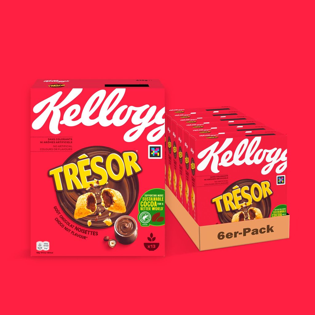Kellogg's Tresor Choco Nut - 6x 410g Produktbild 