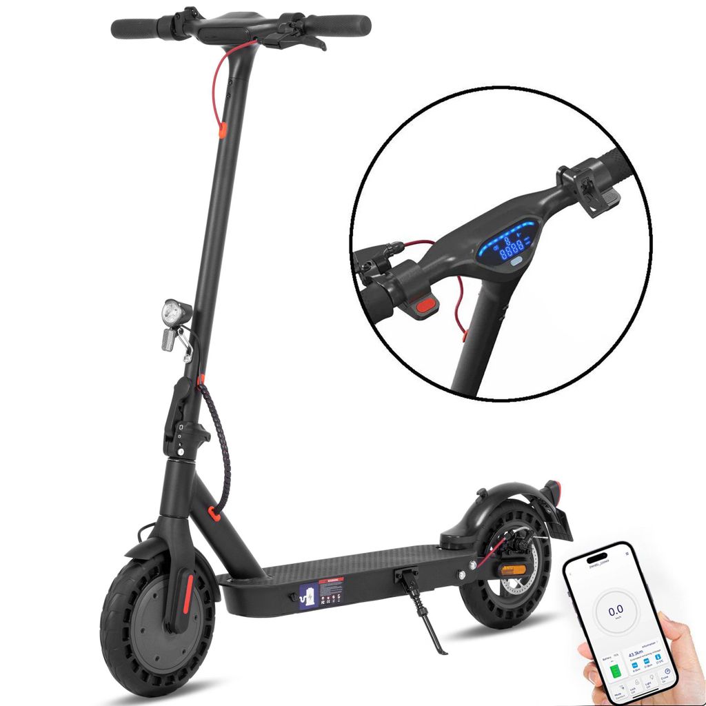E-Scooter mit Straßenzulassung 120kg, 8,5''/10'', 35-45km, Produktbild 