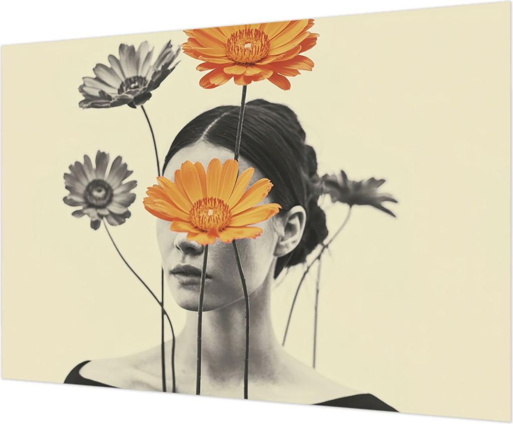 Wandtapete - Dekorative Tapete für Wohnzimmer - Tapetenfolie für Wanddekoration - 312x219 cm - Surrealistische Vision