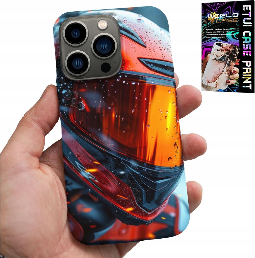 Hülle Für Iphone 16 Pro - Motorrad, Motorradhelm-Fan