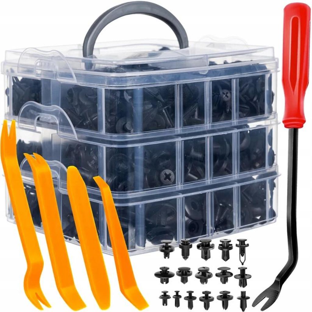 Satz Autoclips + Abzieher Xtrobb 24297 Produktbild 