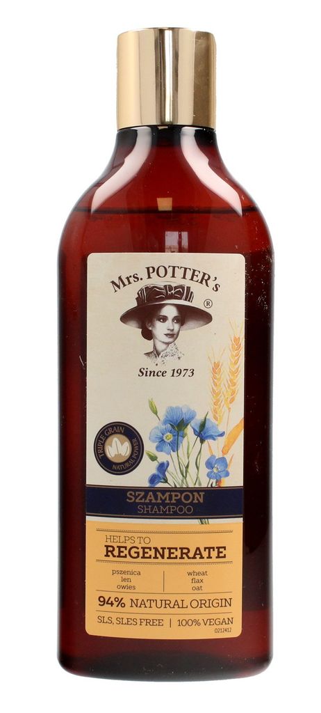 Regenerujcy szampon trjziarnisty Mrs. Potter's 390ml Zdjęcie produktu 