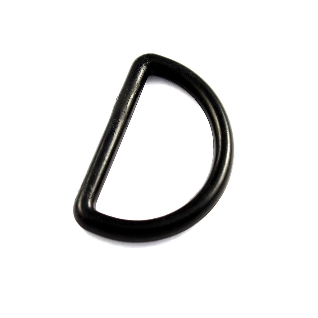 50 Kunststoff D-Ringe 20mm Halbringe D-Ring Kunststoffhalbring
