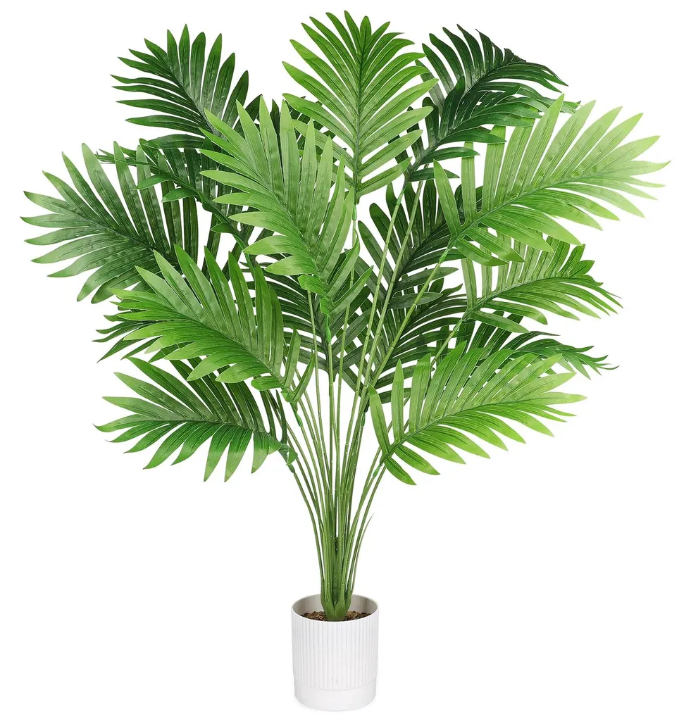 Décoration végétale 75 cm palmier en plastique pour bureau et mariage