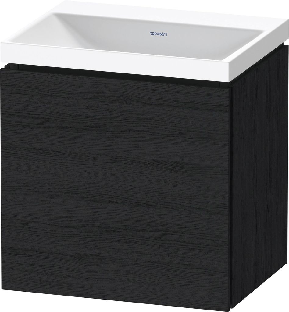 Duravit L-Cube c-shaped Set wandhängend, 1 Tür, Anschlag rechts, ohne Überlauf, ohne Hahnloch, 450x480x350mm, LC6949N16160000