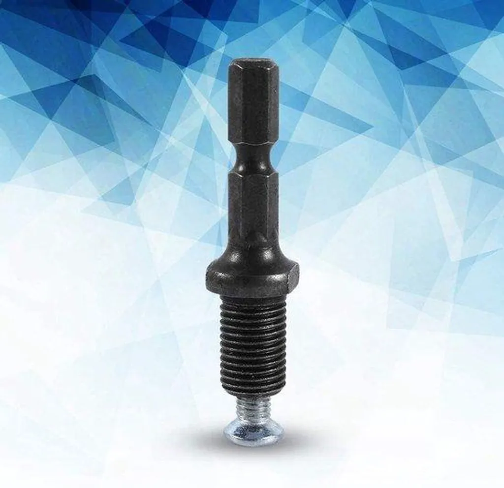 Adaptateur 3/8"-24UNF en acier trempé pour montage mandrin fileté